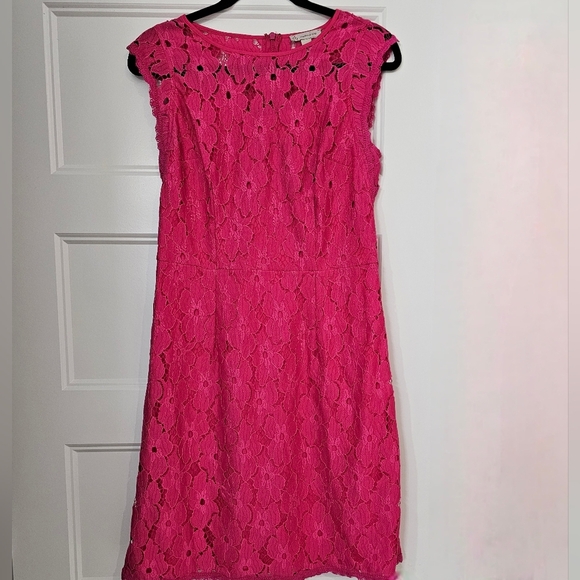 DB Established in 1962 Lace and Embroidered Flower Dress sz 8 - Picture 1 of 7